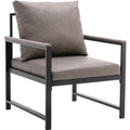 28 inch PU Leather Accent Chair R3157