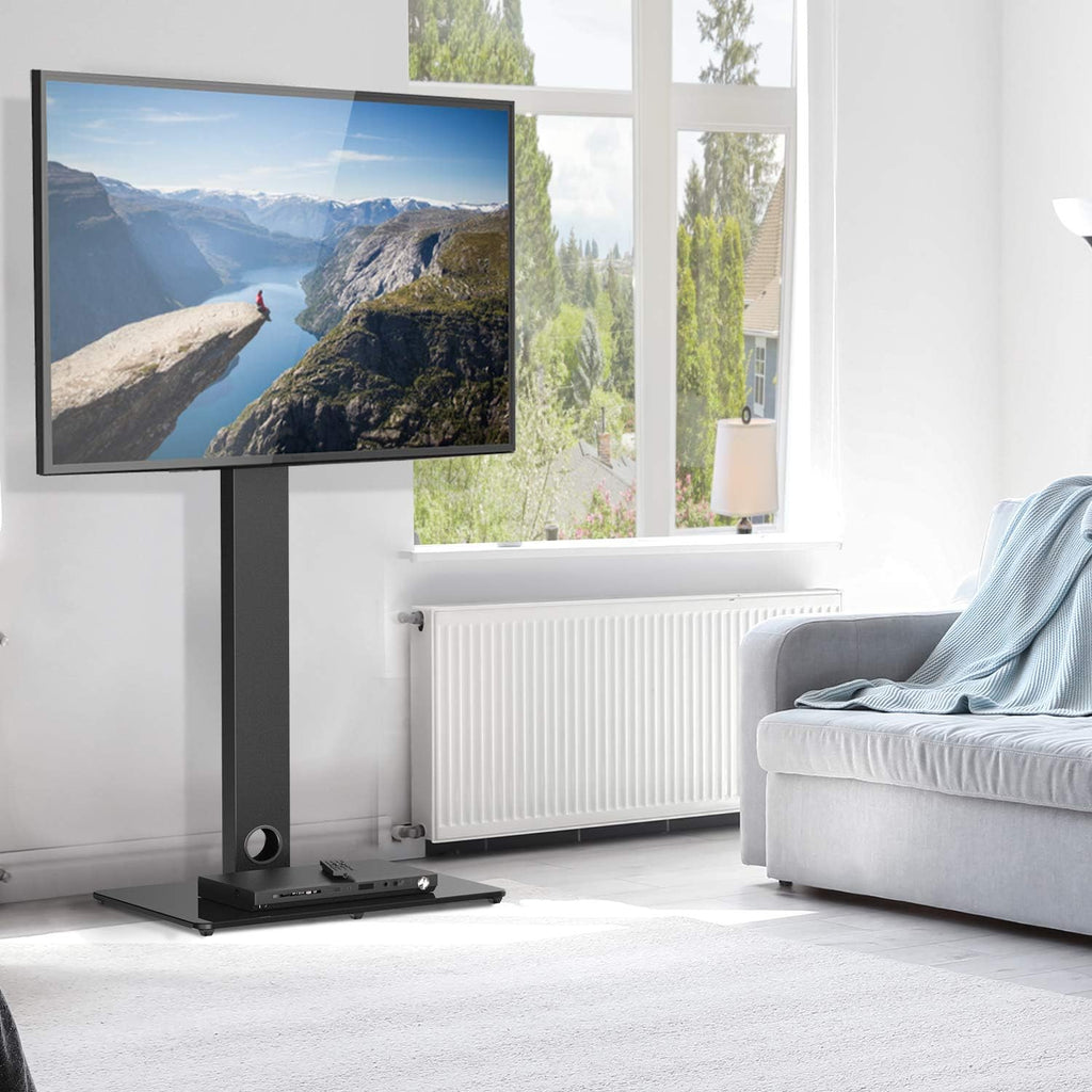 Universal Floor TV Stand with Swivel Mount, Height Adjustable, VESA 600x400mm I763