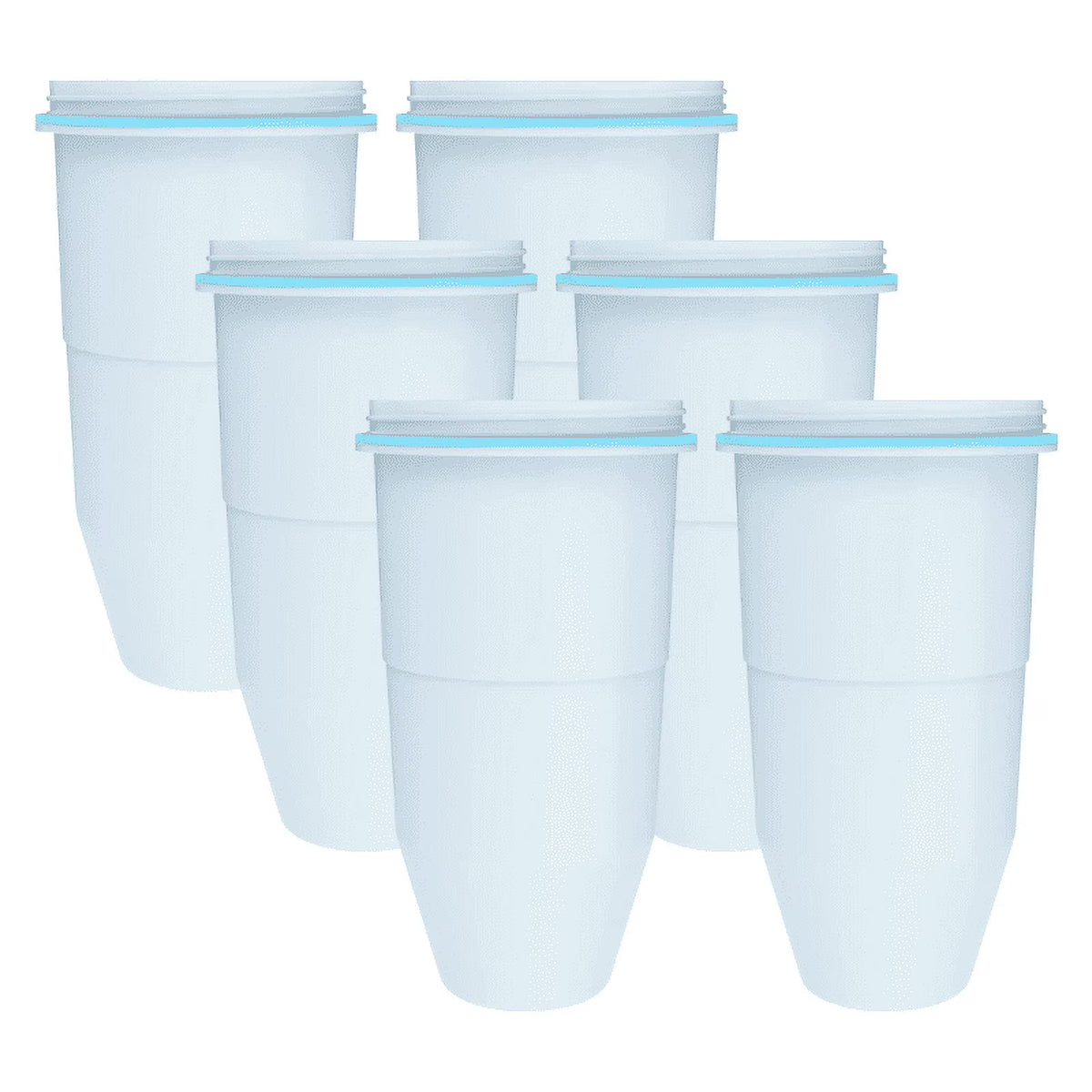 6 Pack Water Filter Replacement for Pitcher and Dispenser J55575