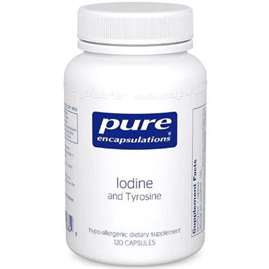 Iodine and Tyrosine 120 Capsules J7297