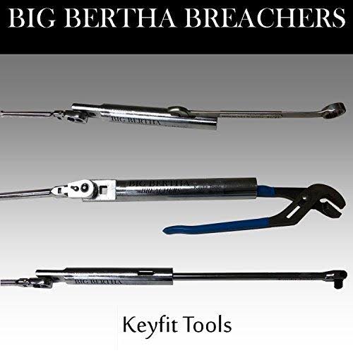 Breachers 1/2x22 I.D. & 1x22 I.D. & Breaker Bar with Ratcheting Adapter (4pc Set) Wrench Extender Y290995