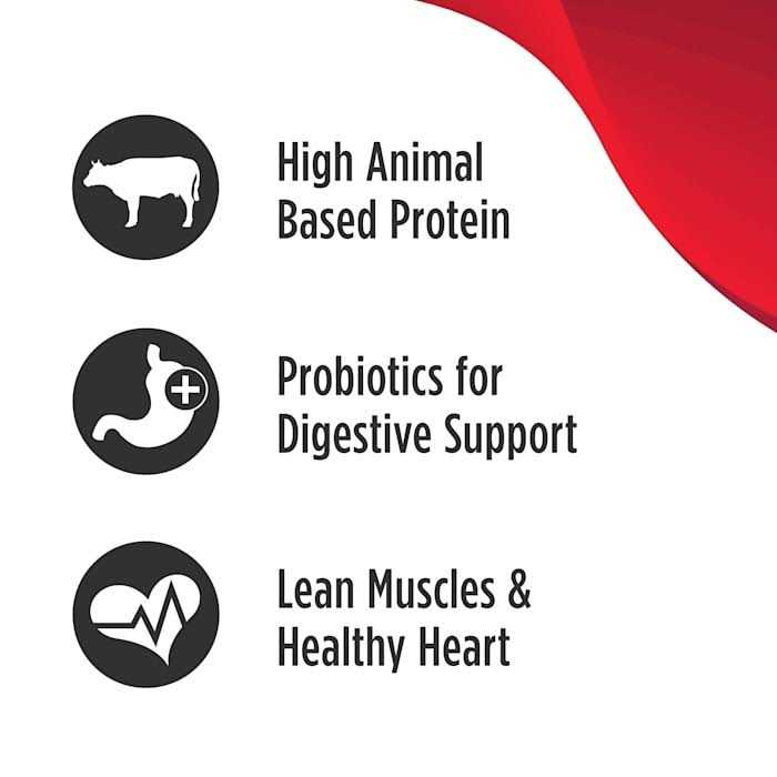 High-Protein Beef Adult Dry Dog Food S907