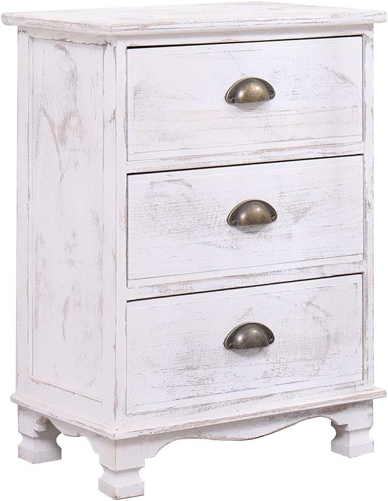 3 Drawer Solid Wood Dresser Y958