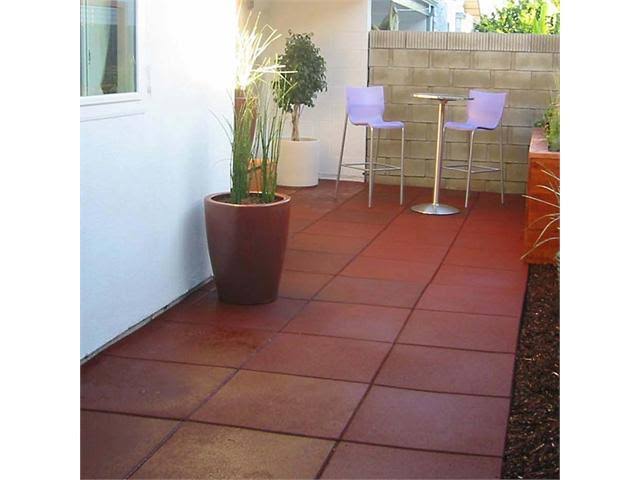Terra Cota 5 Pack Interlocking Rubber Tiles B3811