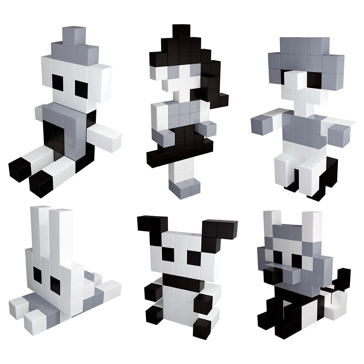 101pcs Magnetic Puzzle Cube Set I170