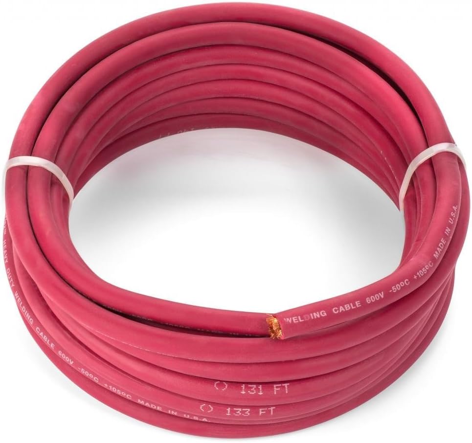 Black 20 Feet Welding Cable B31764