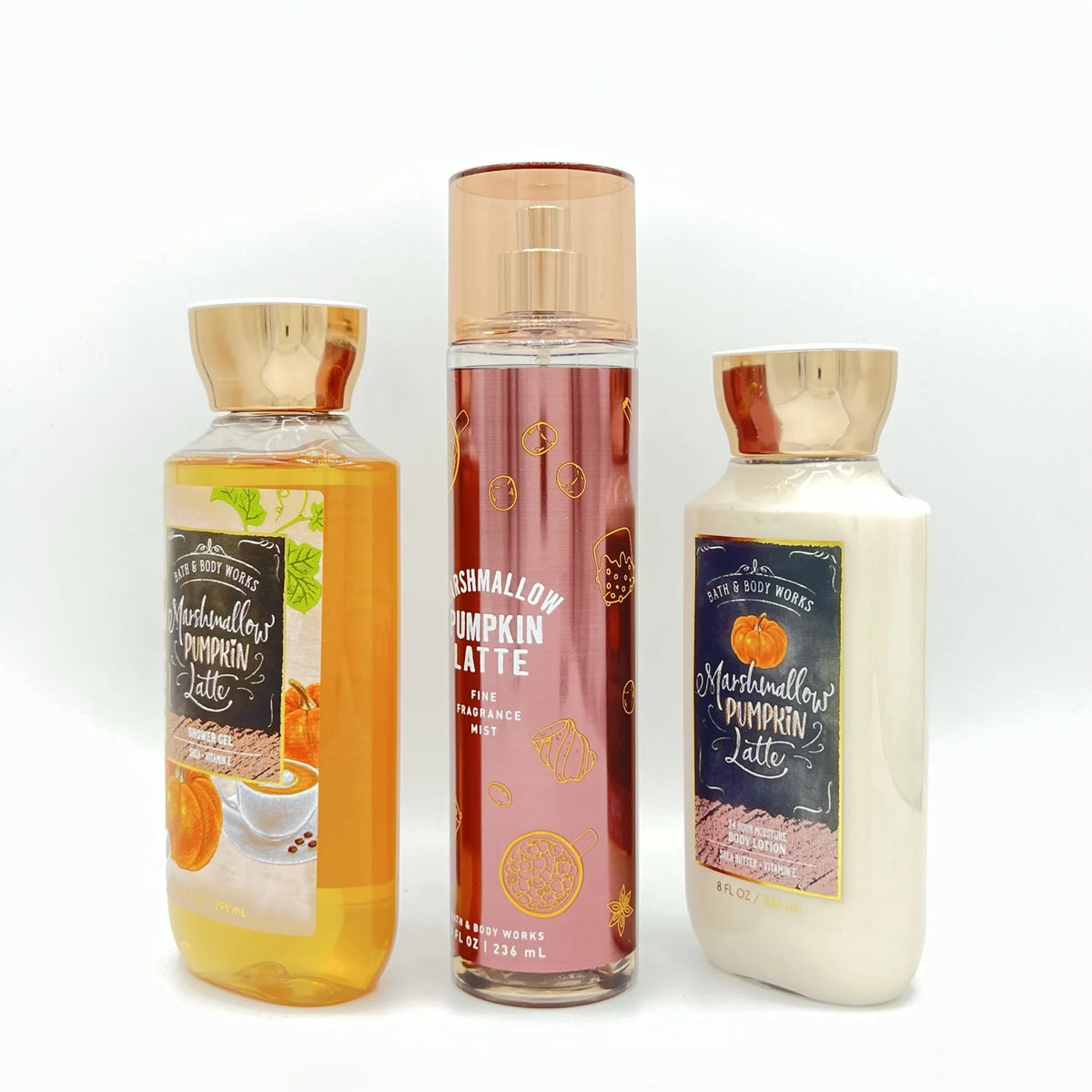 10oz Shower Gel, 8oz Fragrance Mist & 8oz Body Lotion 3-Piece Bundle G117