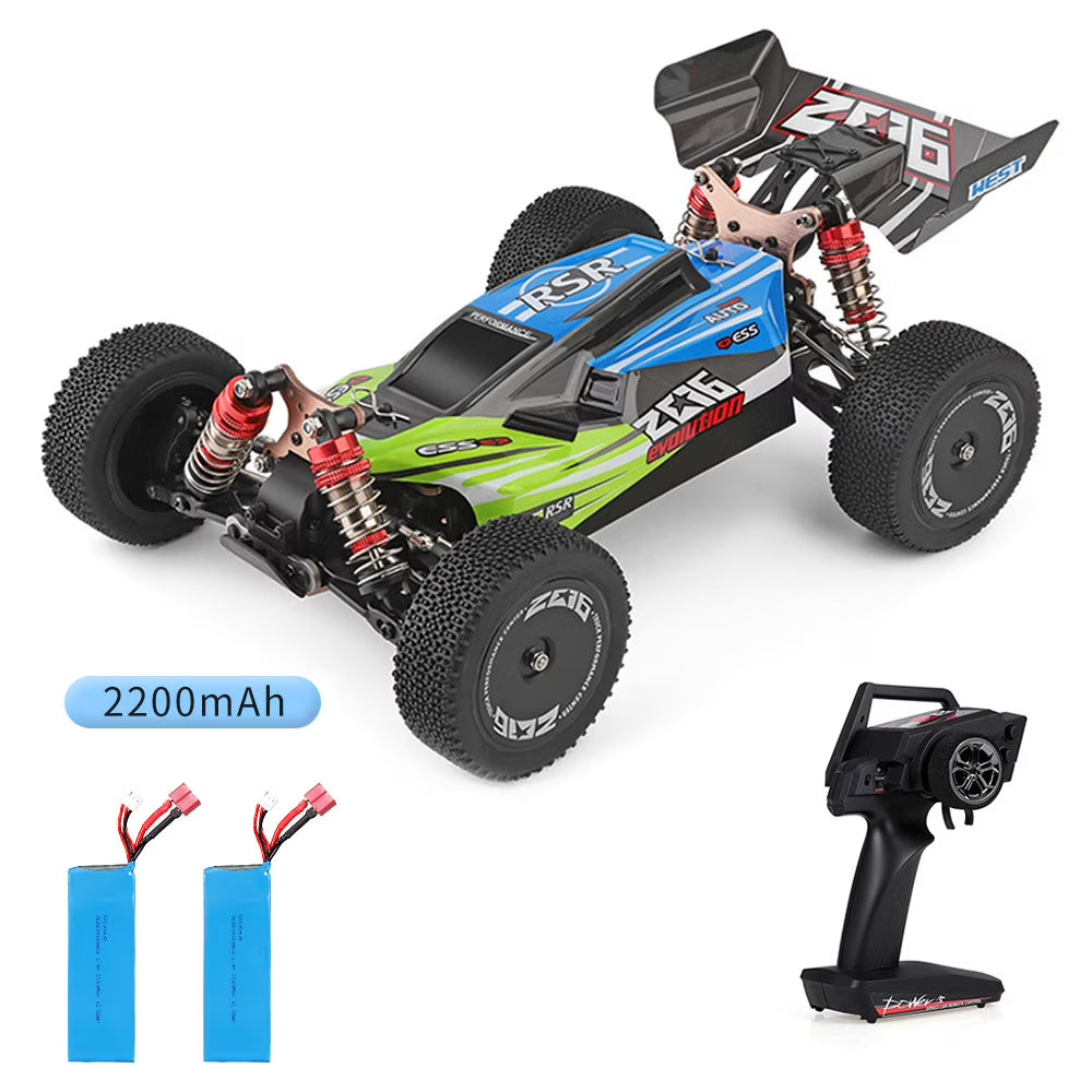 RC Car 4WD Off-Road 60km/h 2.4GHz 2200mAh RTR E268309