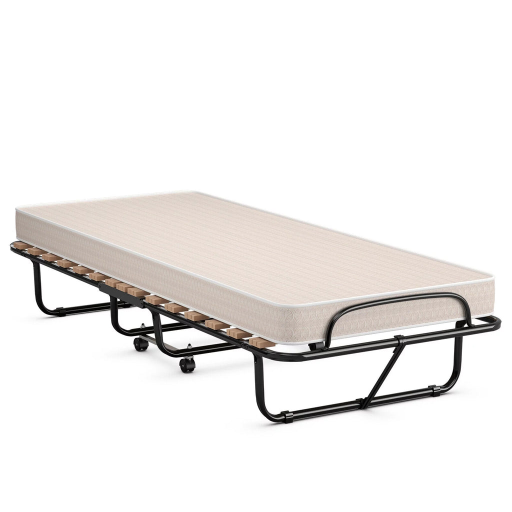 Folding Bed with Memory Foam Mattress N509394
