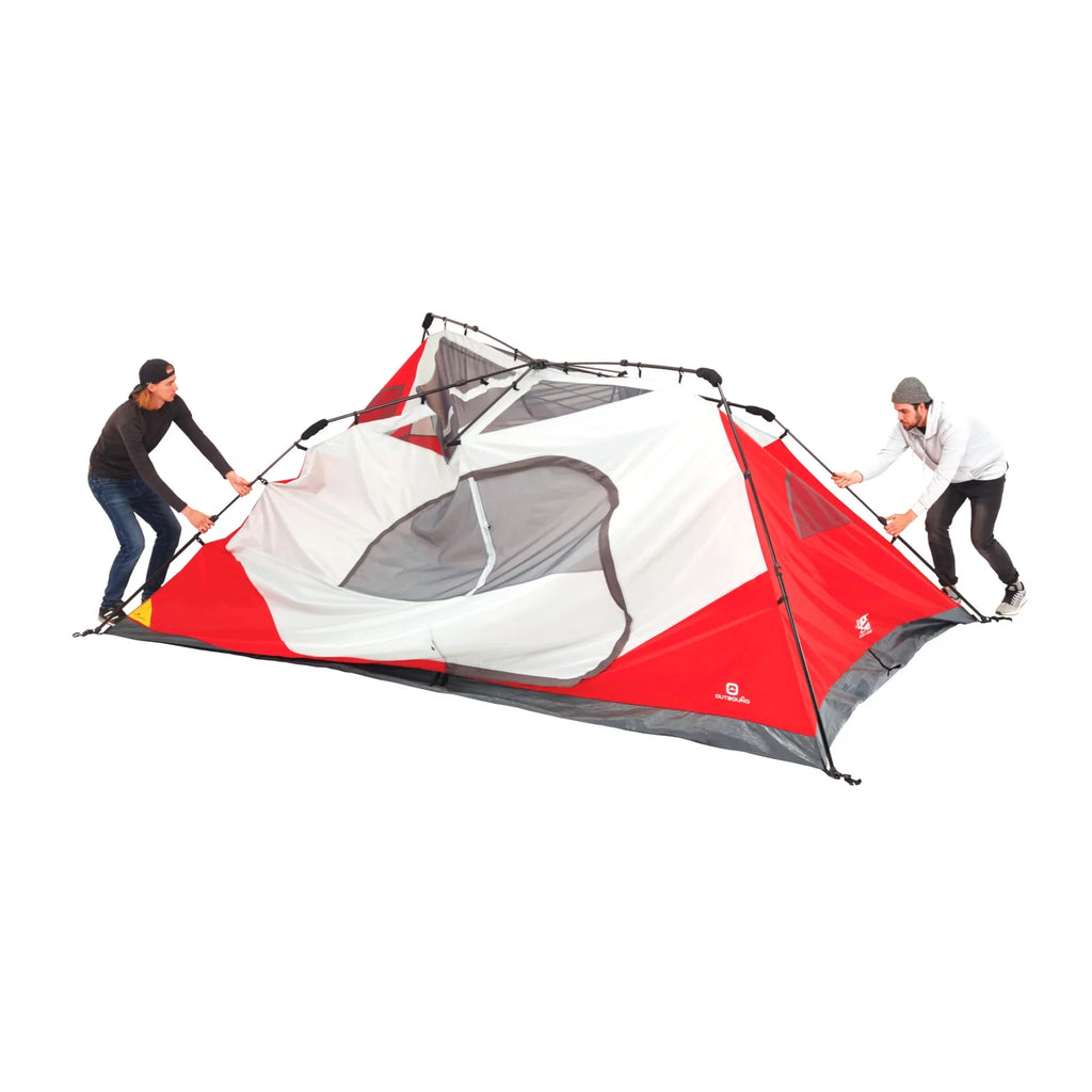 6 Person Cabin Tent with Rainfly and Carry Bag Z867