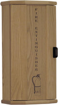 5-Pound Wooden Fire Extinguisher Cabinet V5198