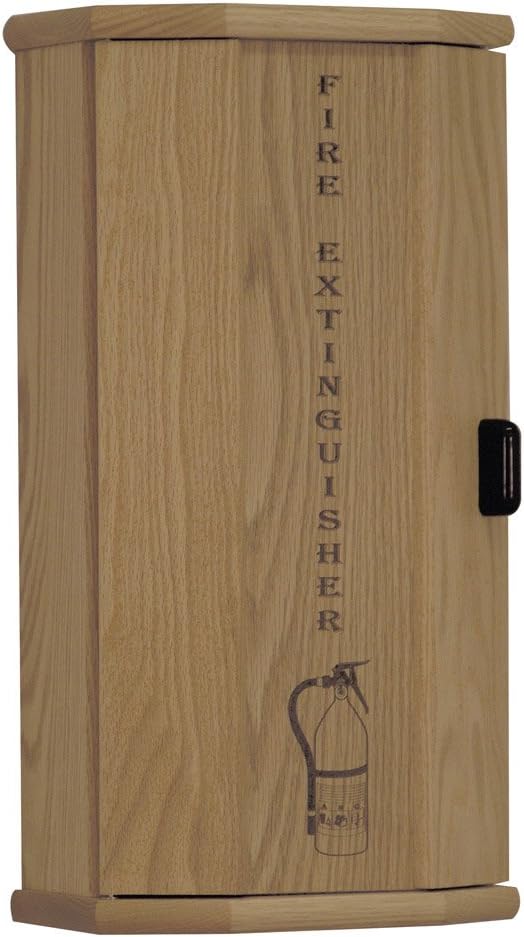 5-Pound Wooden Fire Extinguisher Cabinet V5198