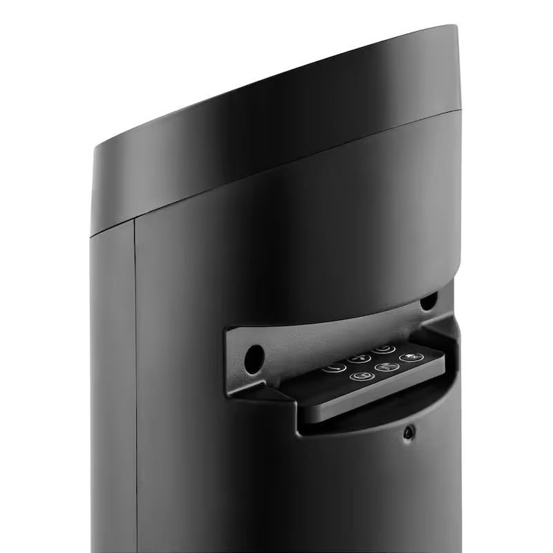 Black 4 Speed Digital Oscillating Tower Fan O237673