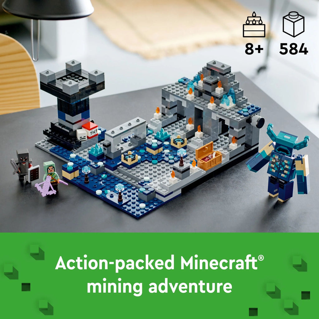 Minecraft Building Toy Set with Warden Figure L428635