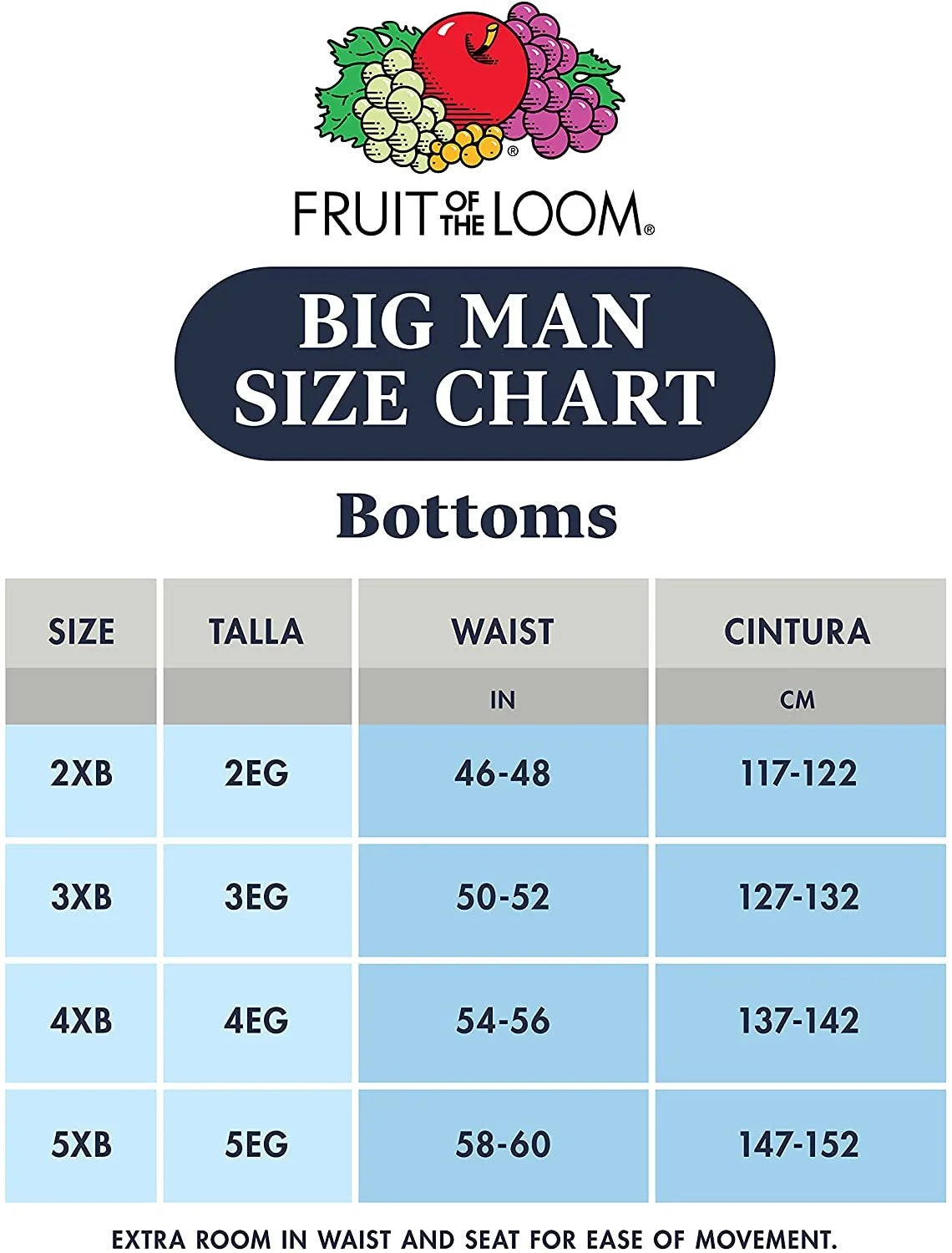 Big Men's Micro-Stretch Boxer Briefs, 5 Pack I3424