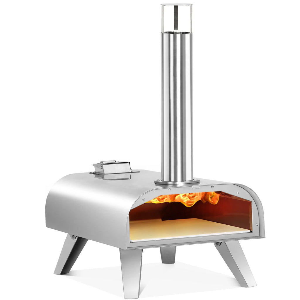 Portable Stainless Steel Wood Pellet Pizza Oven S59340