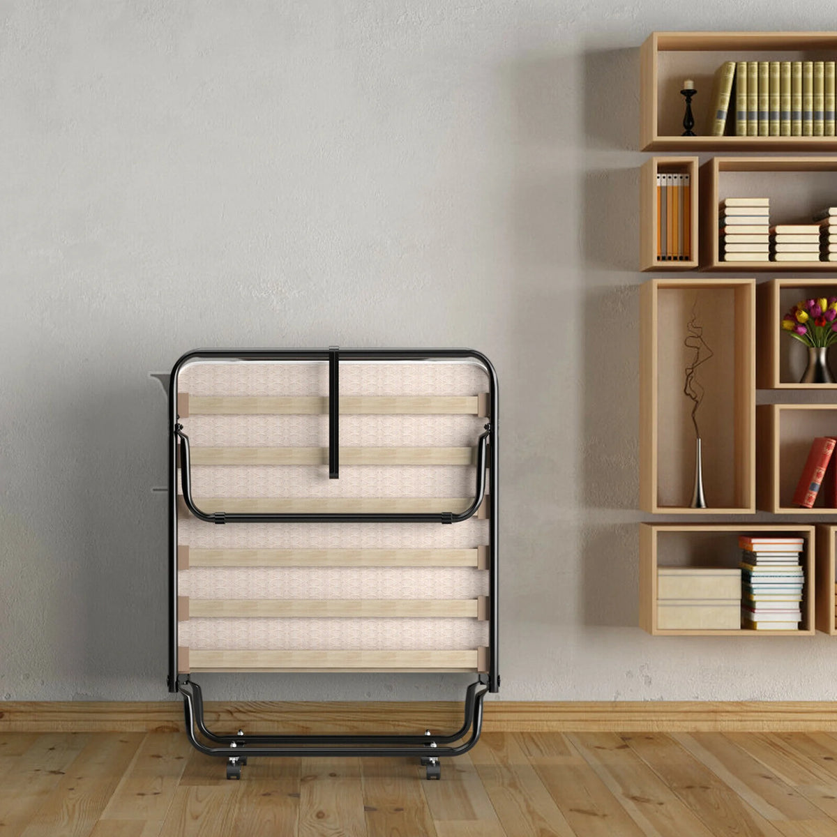 Folding Bed with Memory Foam Mattress N509394