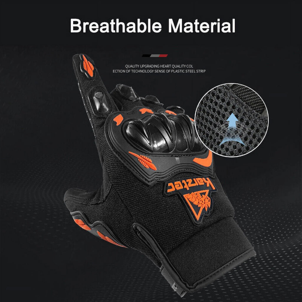 Motorcycle Gloves Full Finger Touchscreen Motorbike Riding Gloves R4261