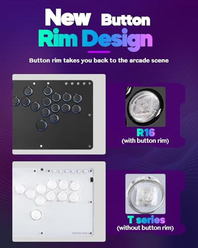 All-Button Arcade Controller 16Keys Black W16561