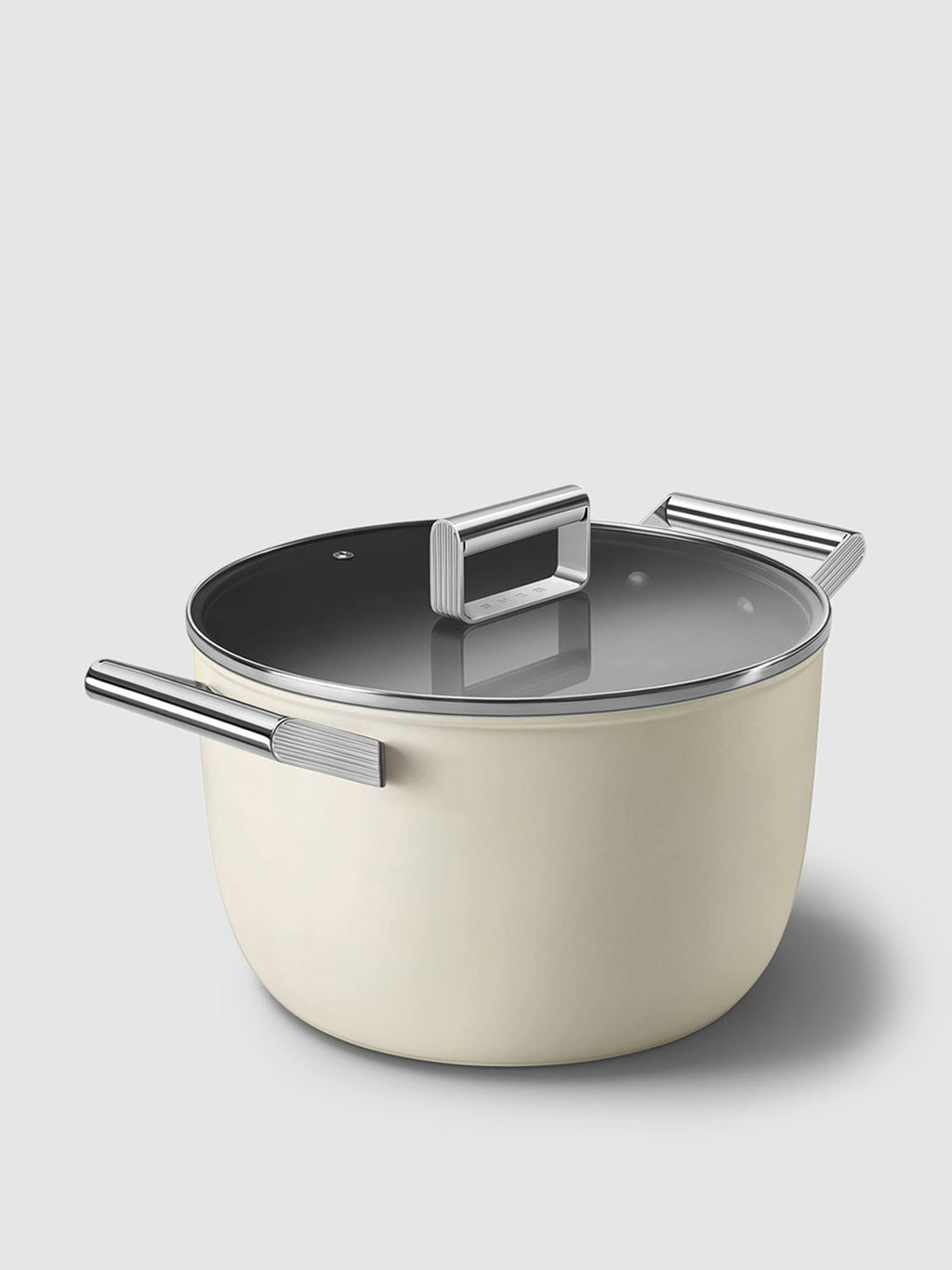 Cream 8-Quart Casserole Dish with Lid L112811