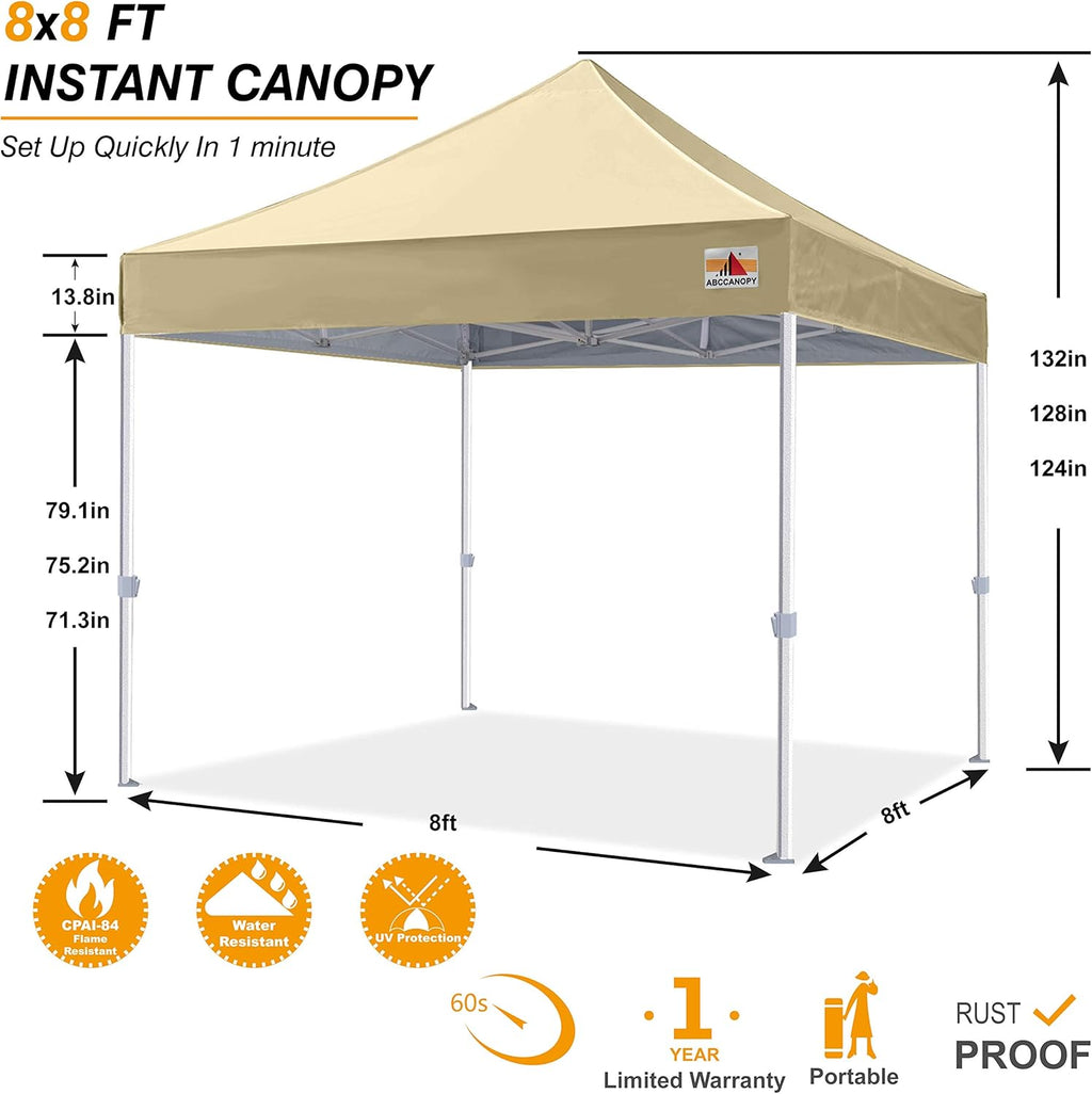 White Pop Up Canopy Tent 10x10 I578013