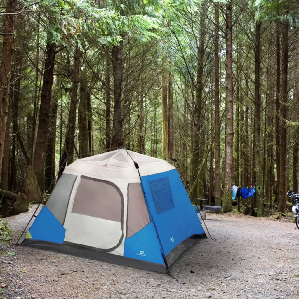 6 Person Cabin Tent with Rainfly and Carry Bag Z867