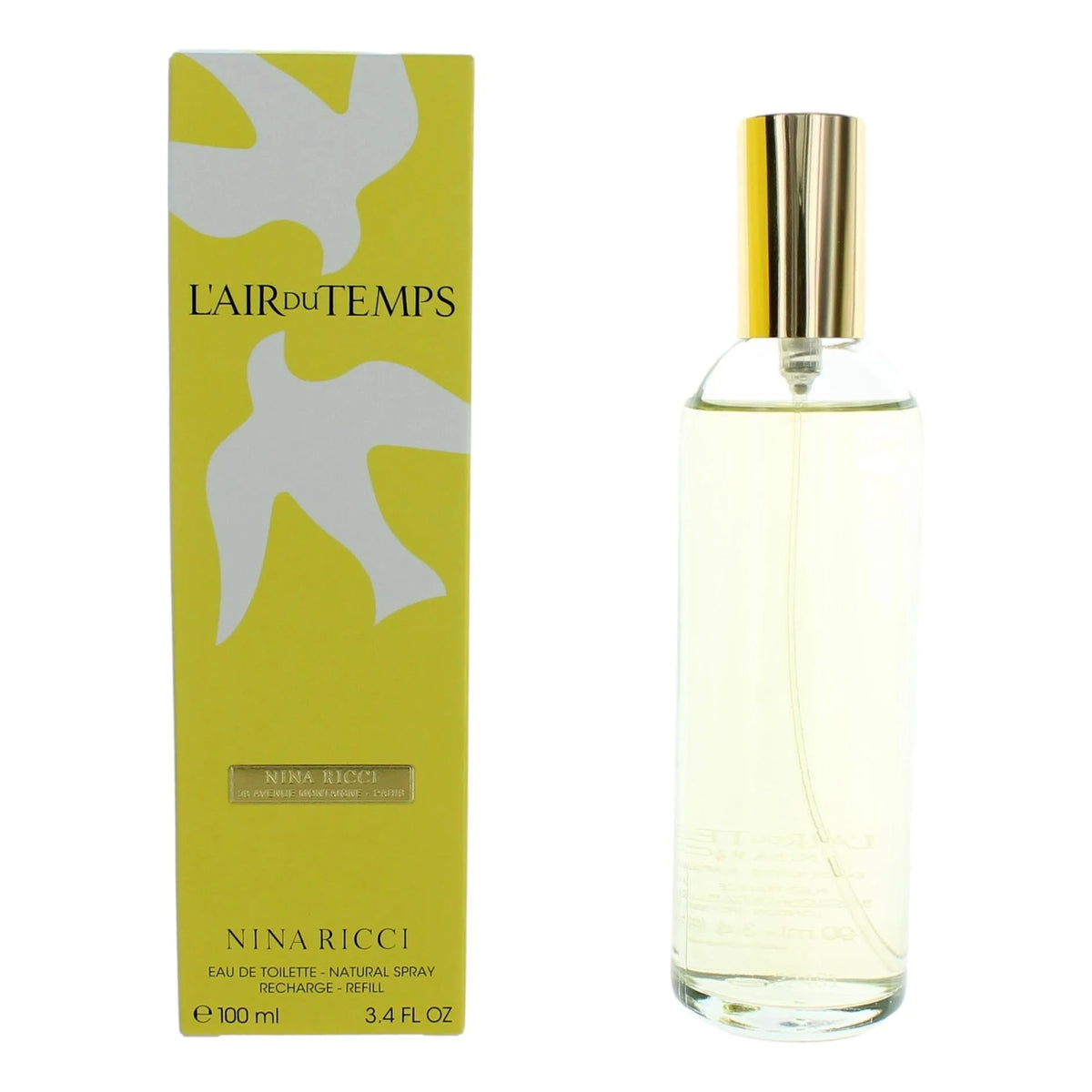3.4 oz Eau De Toilette Refill Spray O635689