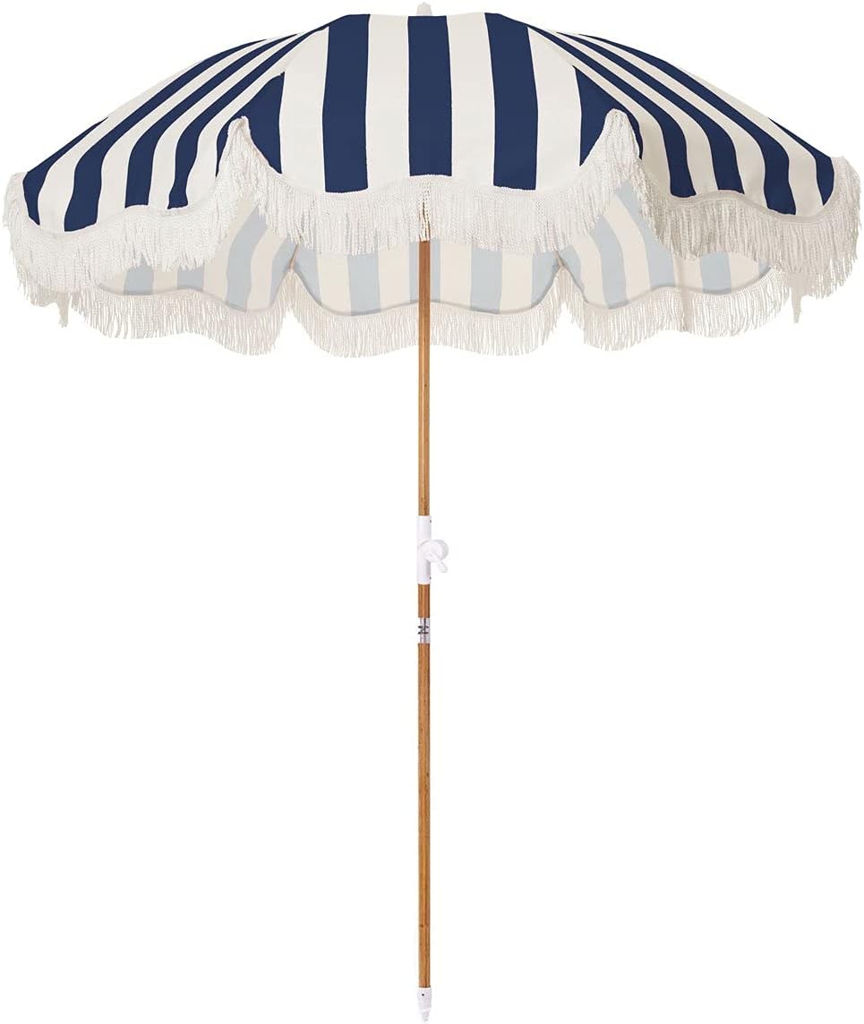 Navy Crew Stripe UPF 50+ Umbrella R600