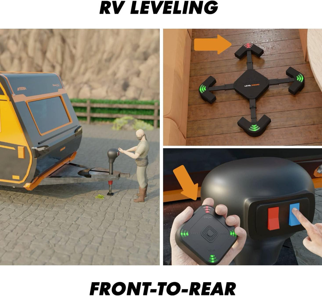 Wireless RV Leveling System with Extensible Legs S9660