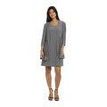 Two Piece Jersey Dress Lace Jacket F241