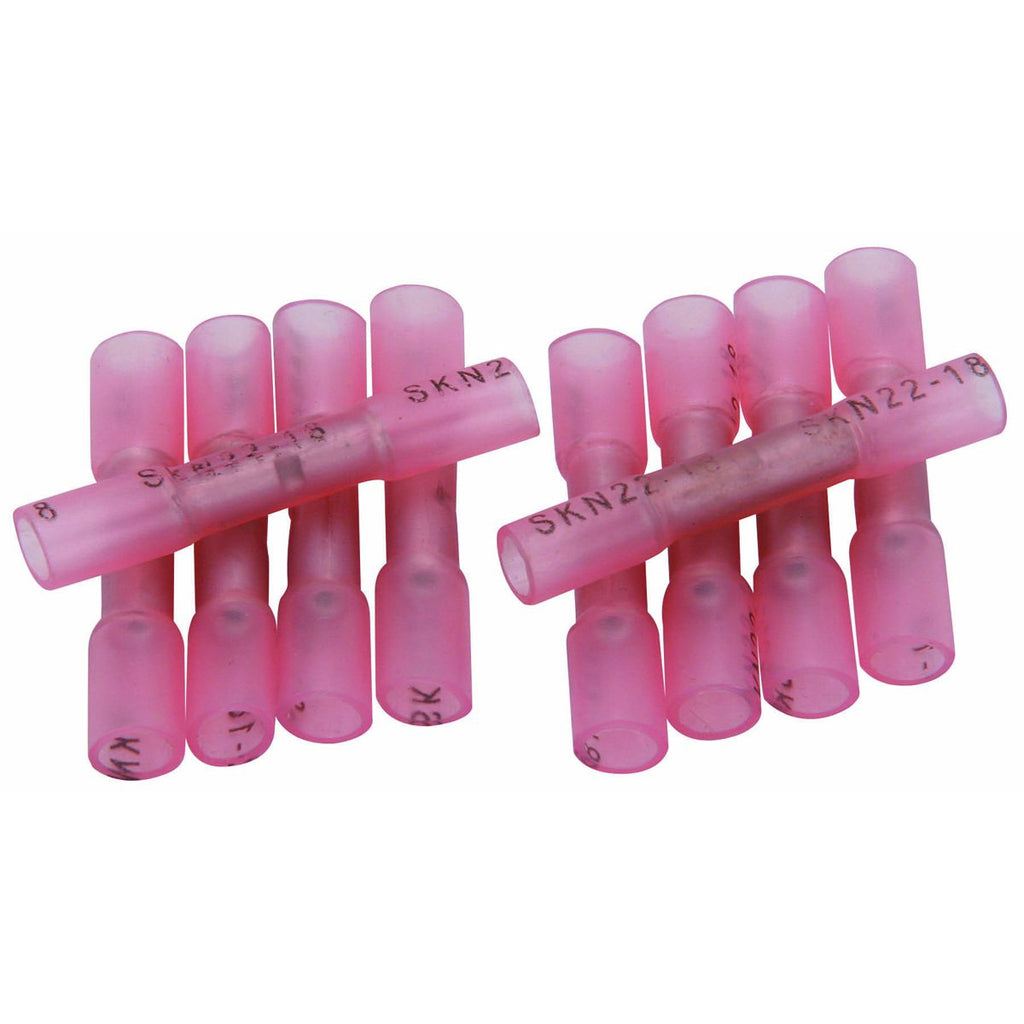 18-22 Gauge Watertight Heat-Shrink Butt Connectors, 10 Piece T402441