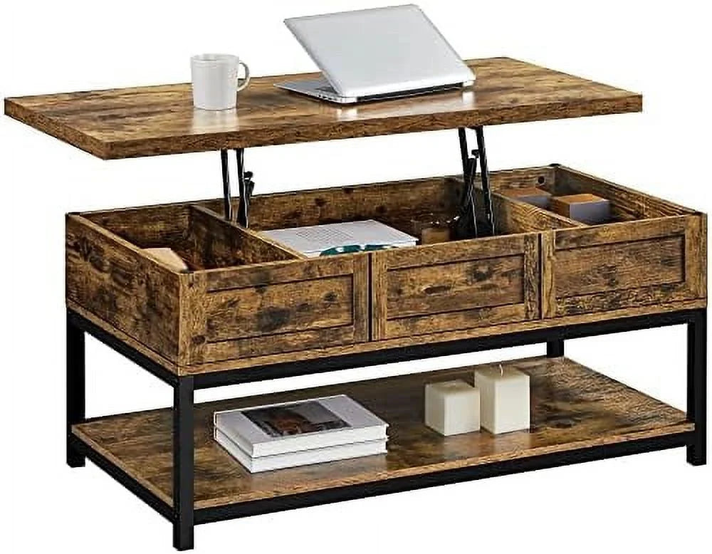 Lift Top Coffee Table with Hidden Compartments K399364