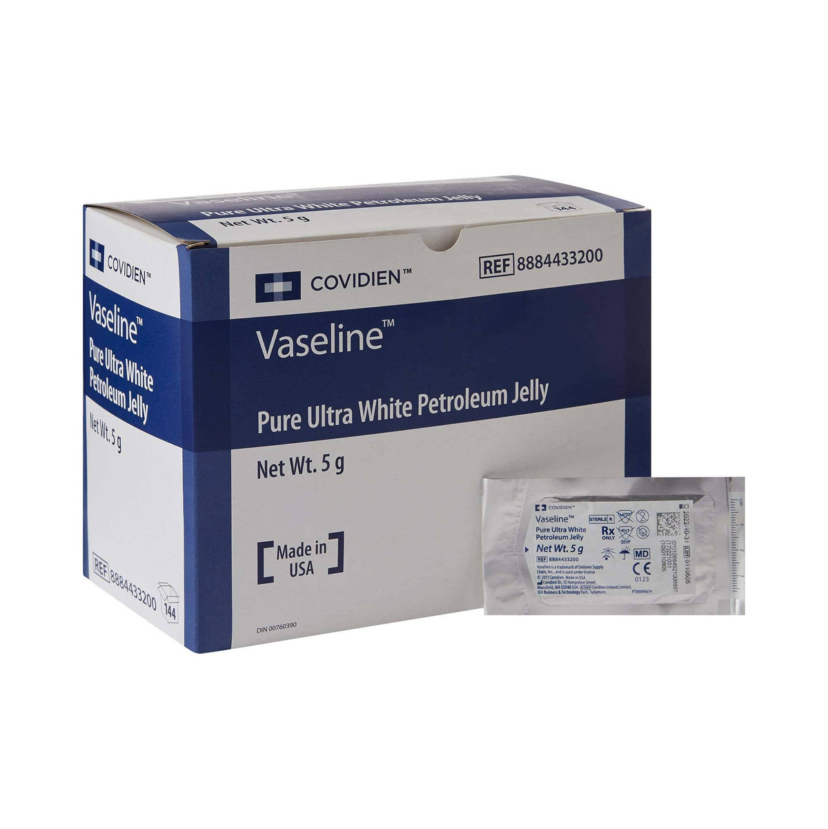 Sterile Petroleum Jelly 5 Gram Case of 576 Z383