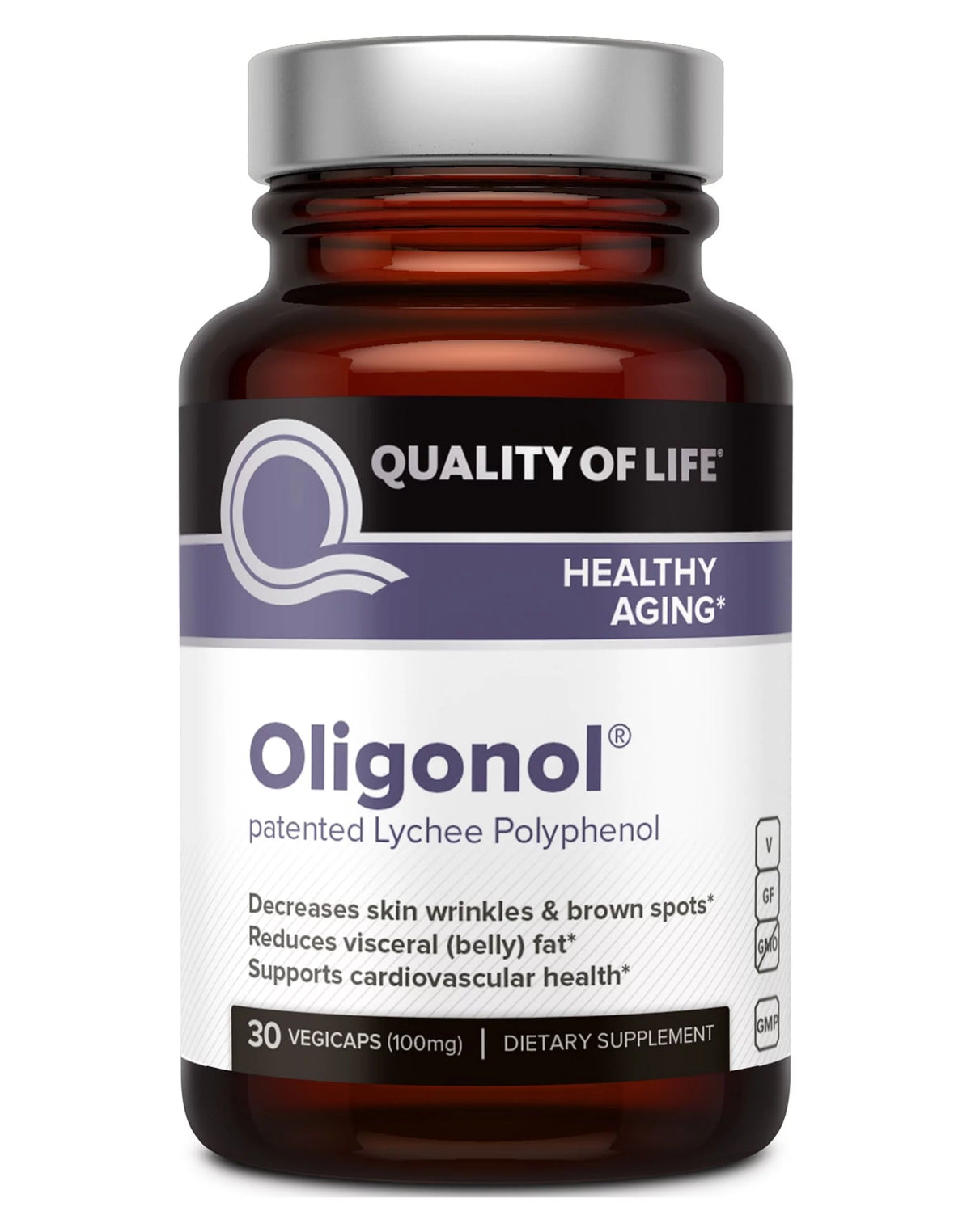 Oligonol 30 Vegicaps 100mg Supplement E4654