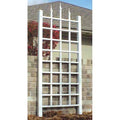 White Vinyl Wall Trellis U471
