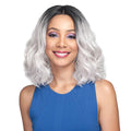 Human Hair Blend Lace Front Wig I716953