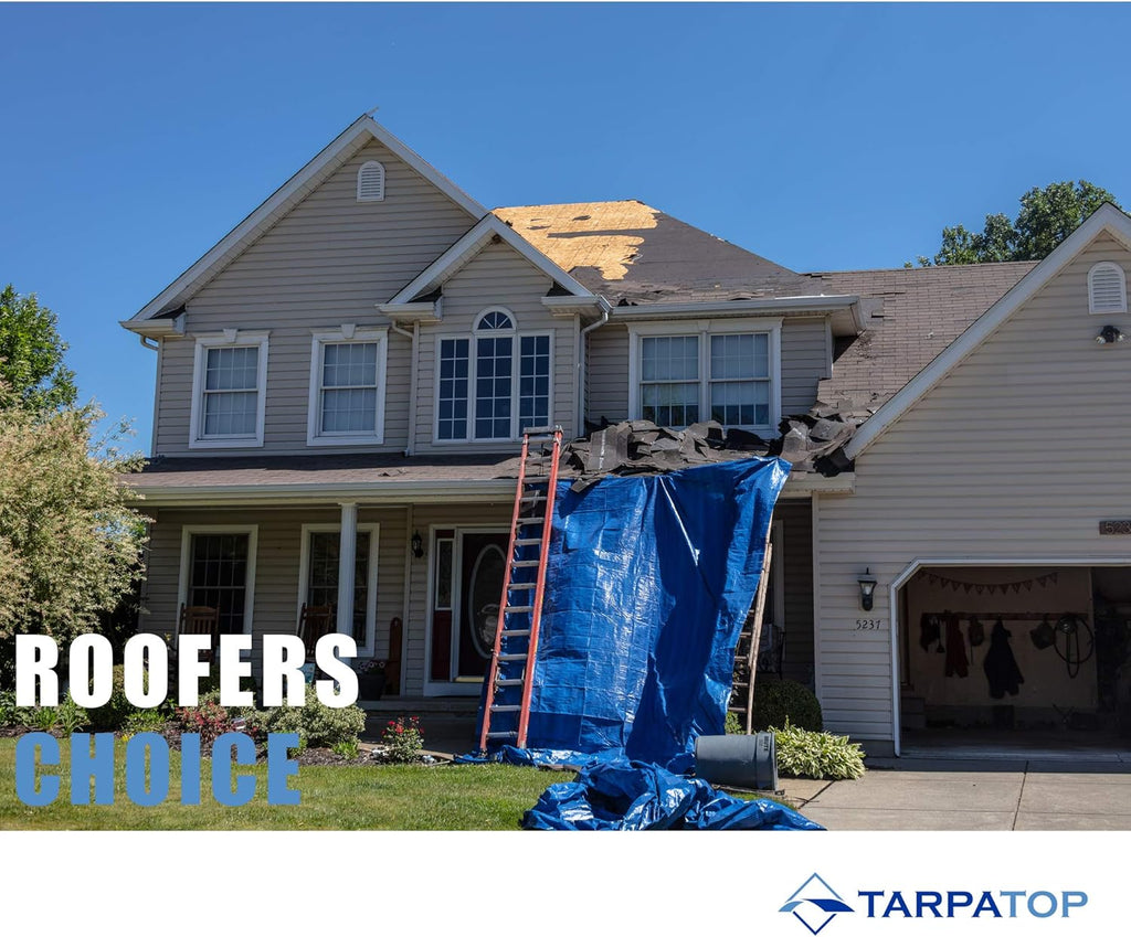 30X40 Waterproof Multi-Purpose Poly Tarp Blue A194