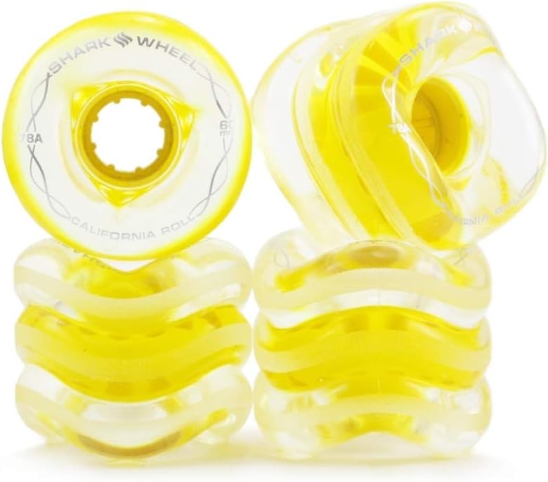 60 mm 78a Skateboard Cruising Wheels Set of 4 P659898