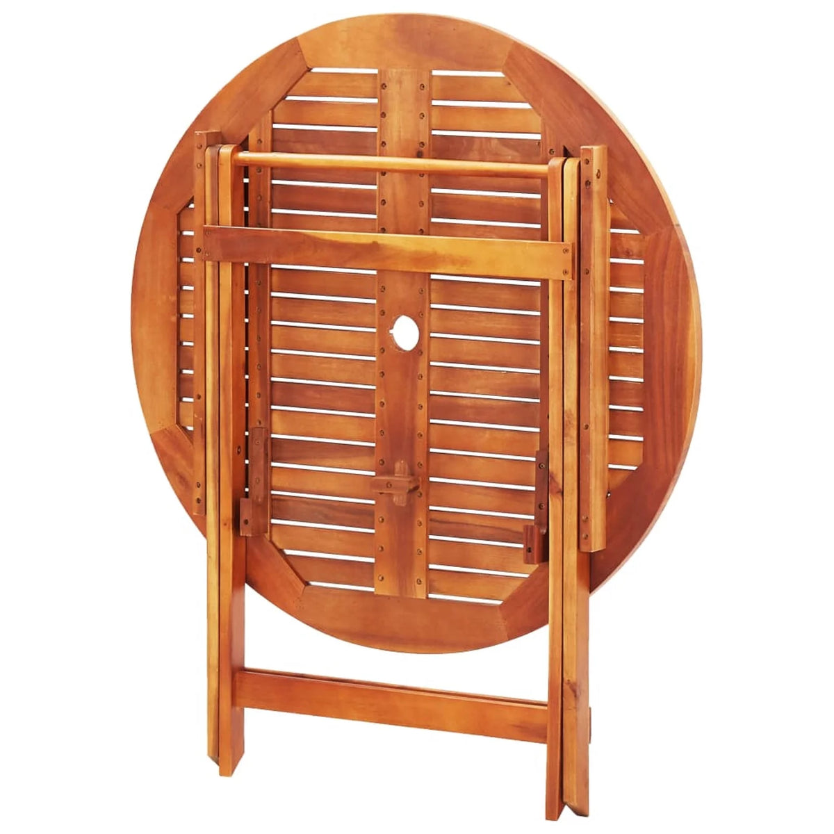 Folding Garden Table Solid Eucalyptus Wood D117542