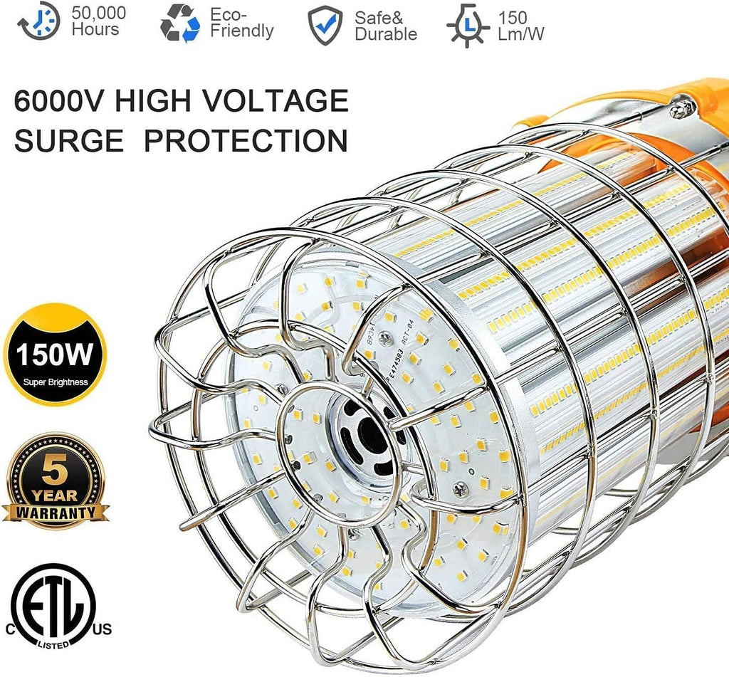 150W LED Portable Work Light 22500LM 5000K with Hook I7025