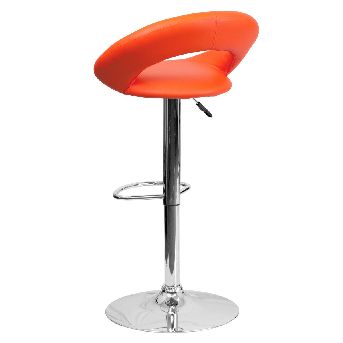 2 Pack Vinyl Adjustable Height Barstool T47985