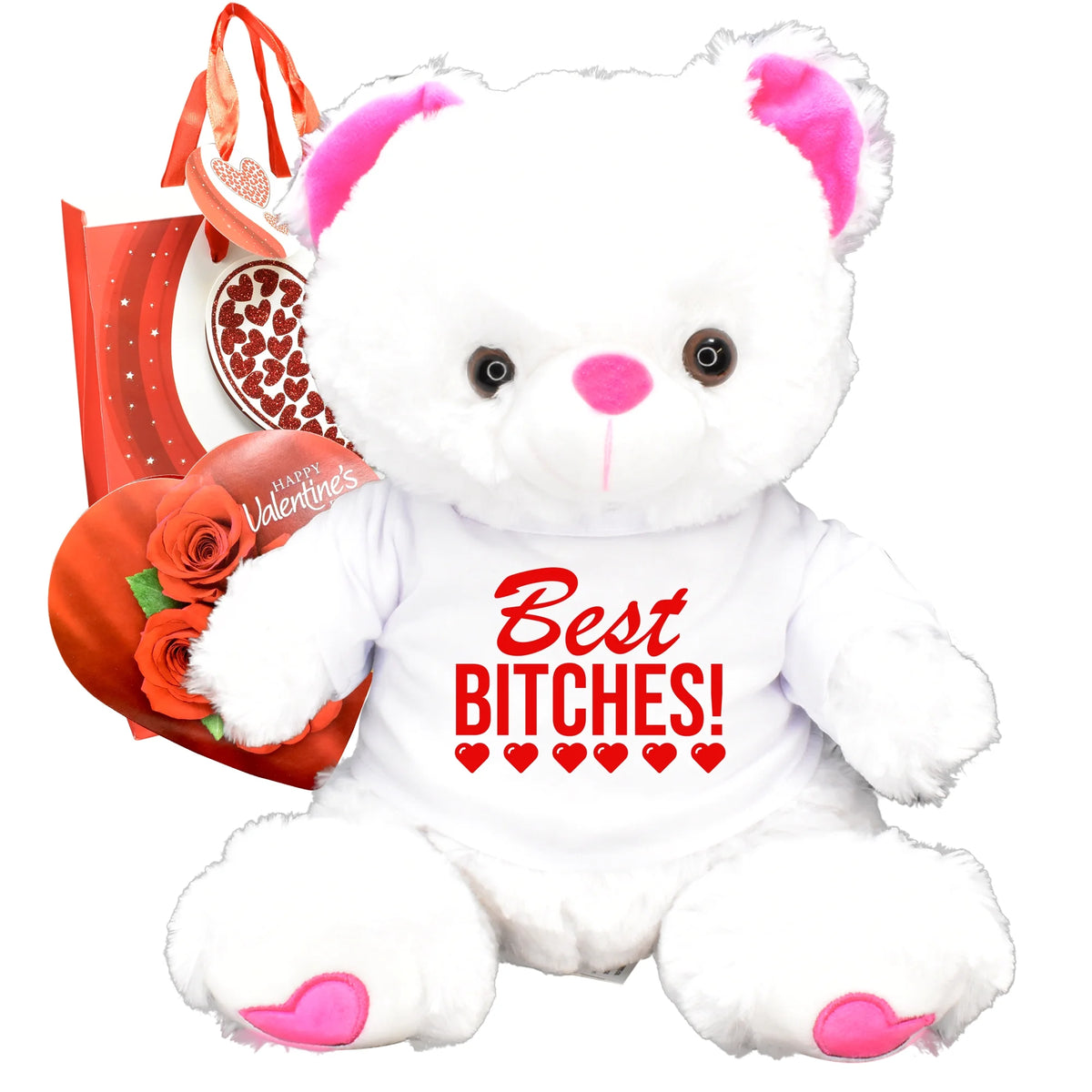 Teddy Bear Chocolates Gift Bag Plush F1353
