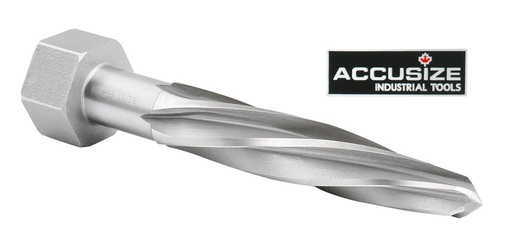 15/16 inch Hss Spiral Flutes Bridge Reamer, Pack of 2 O195757
