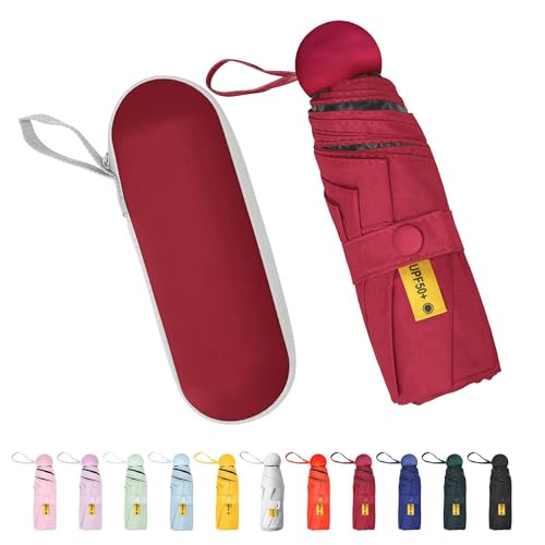Compact Mini Umbrella with Case F348