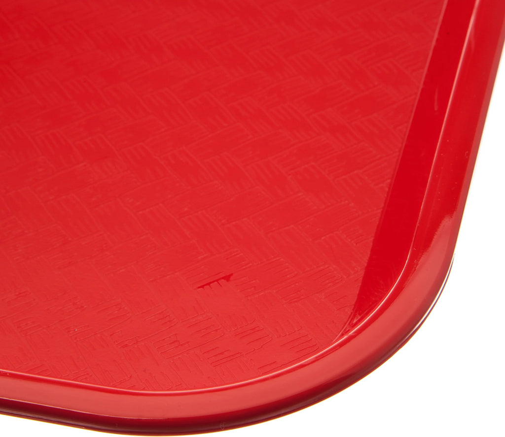 Red 14" x 18" Cafeteria Tray F1514