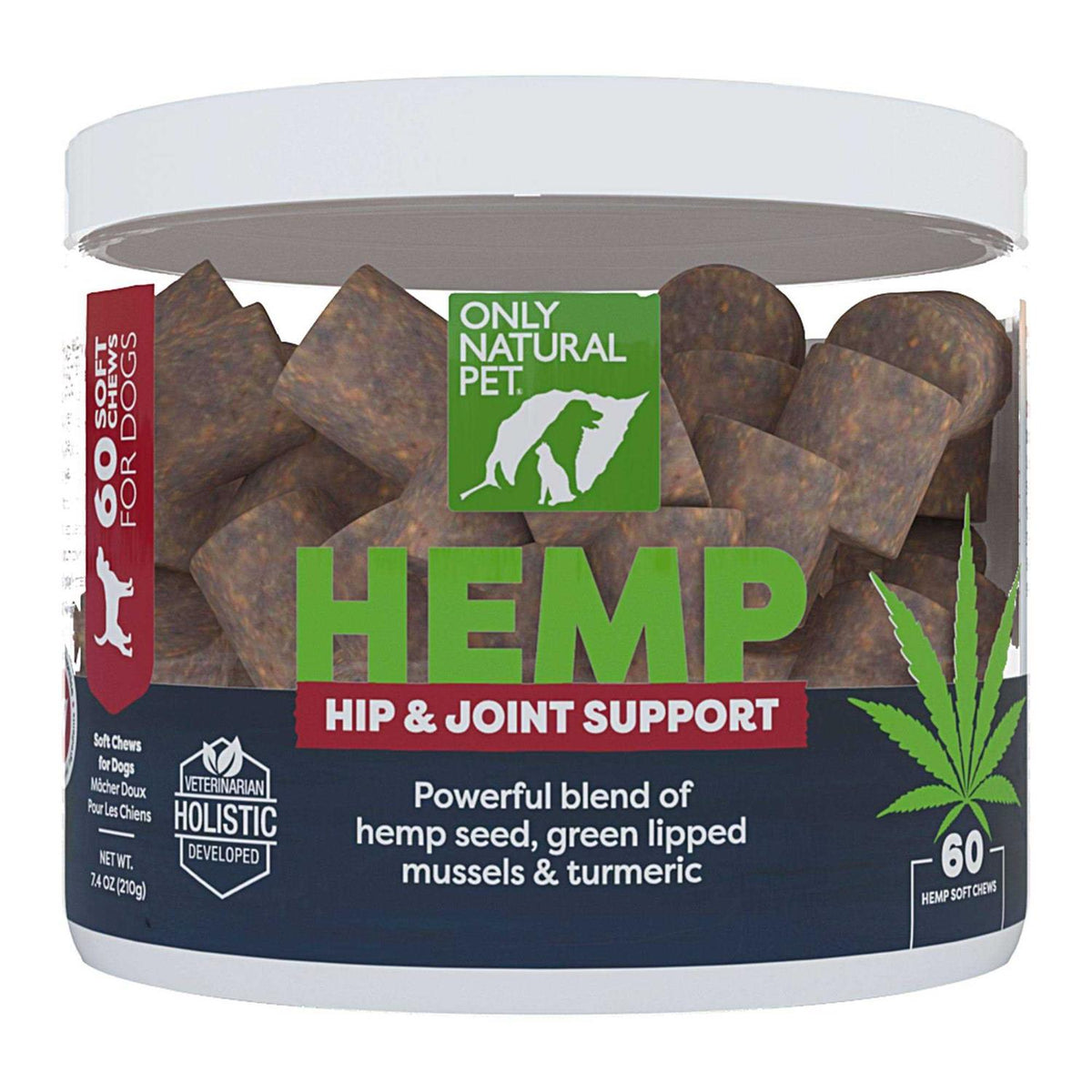 Hemp Hip & Joint Support Soft Dog Chews M984