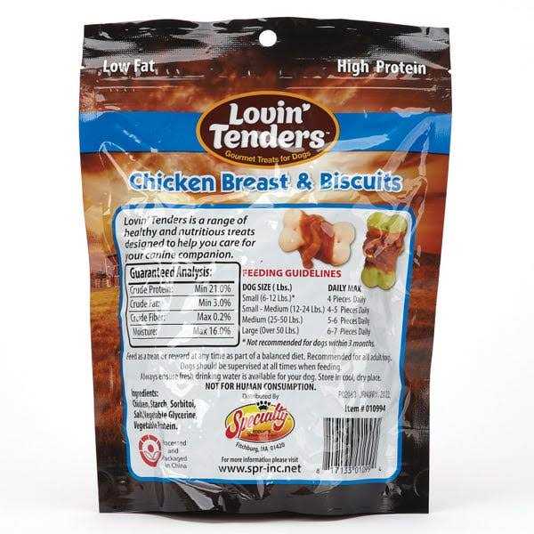 7-ounce Chicken Breast & Biscuits Dog Treat D636012