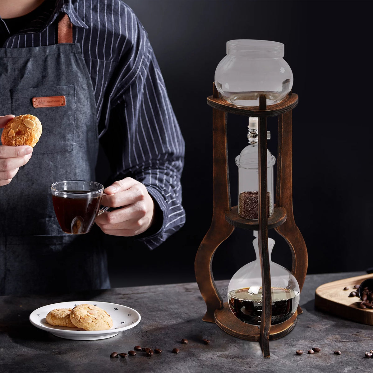 Cold Brew Drip Tower Coffee Maker Glass Container P451791
