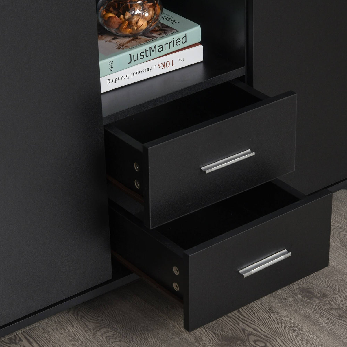 Printer Stand with Casters Mobile File Cabinet I542
