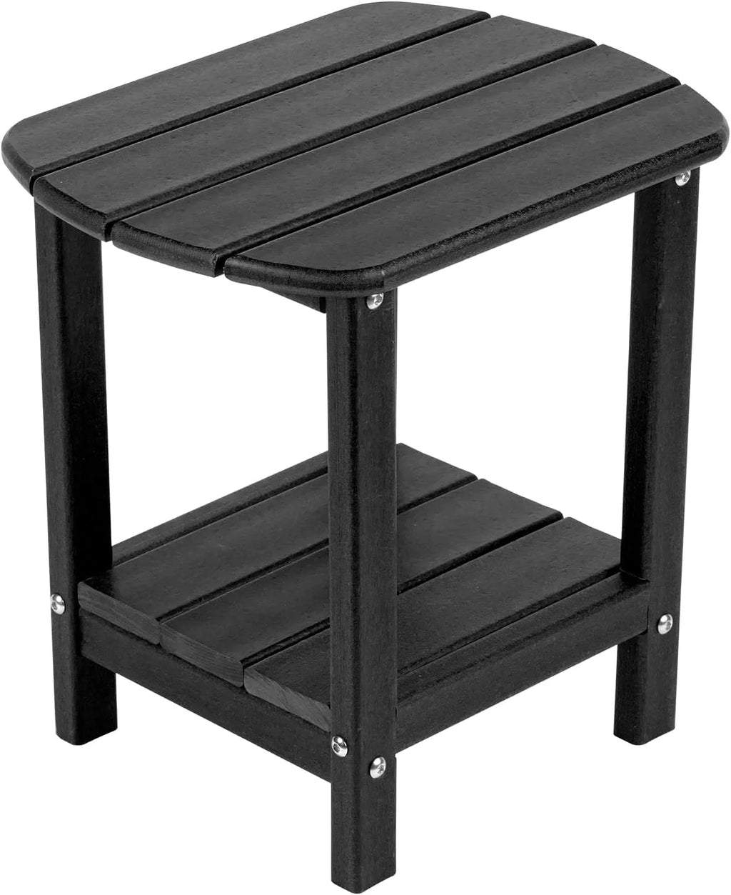 Black HDPE Adirondack Side Table D851